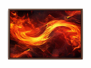 Inferno Motion canvas art for modern room decor.