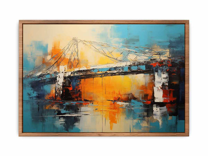 Bridge Abstract Art  Painting