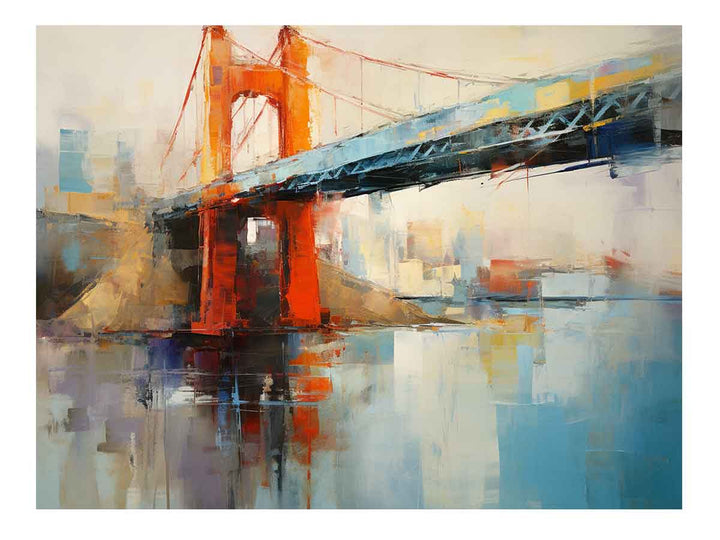 Abstract Bridge Painting