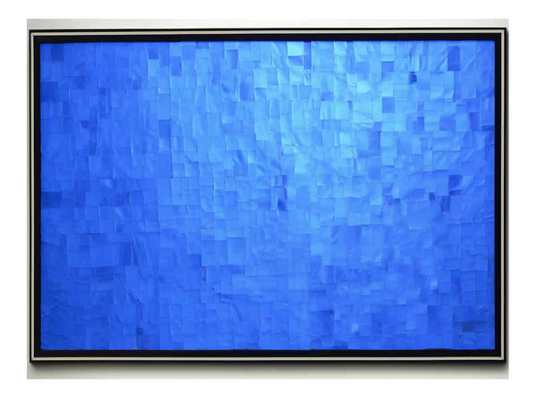 Blue Glass Wall Art