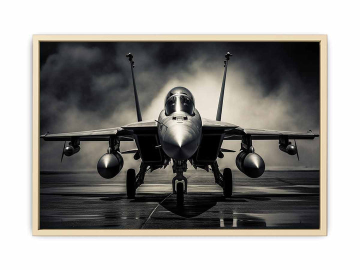 Fighter Plane Artwork framed Print