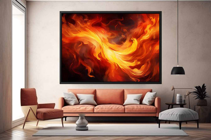 Fire Abstract Art Print