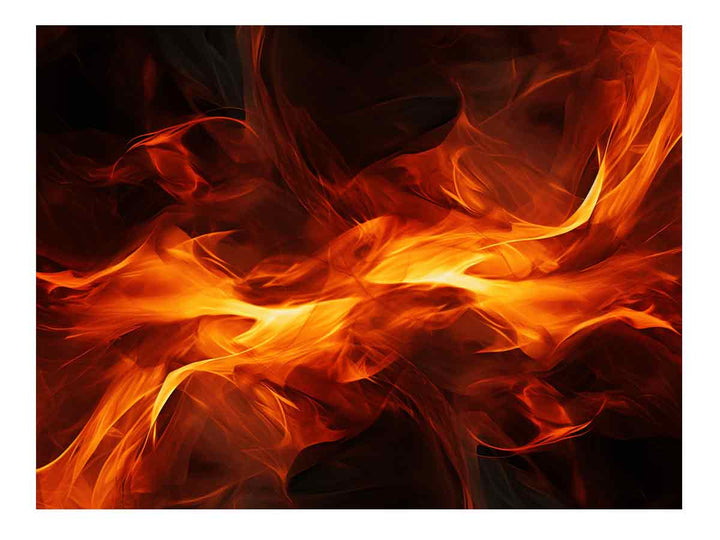 Fire Abstract Artwork