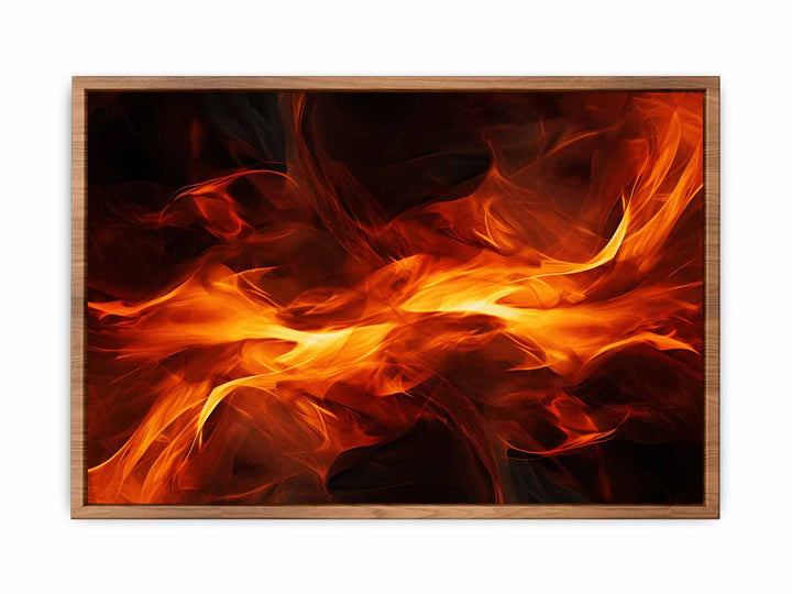 Fire Abstract Artwork  Painting