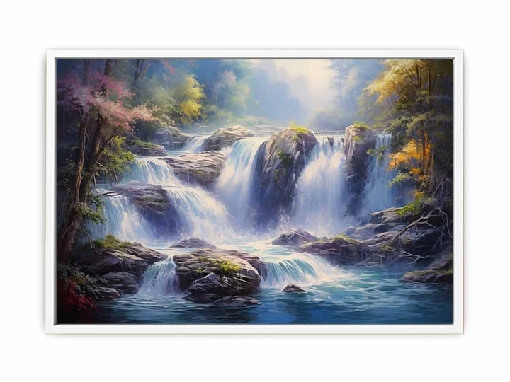 Luxury Waterfall Painting  