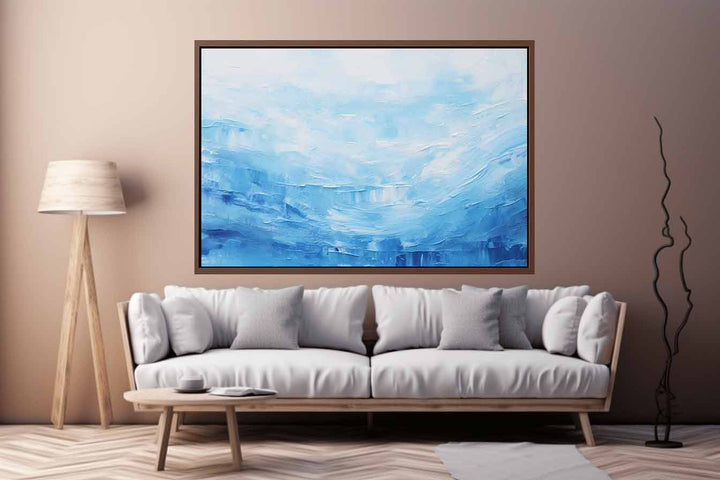 Ocean Abstract Painting Art Print