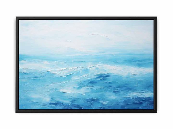 Ocean Abstract Artwork  canvas Print