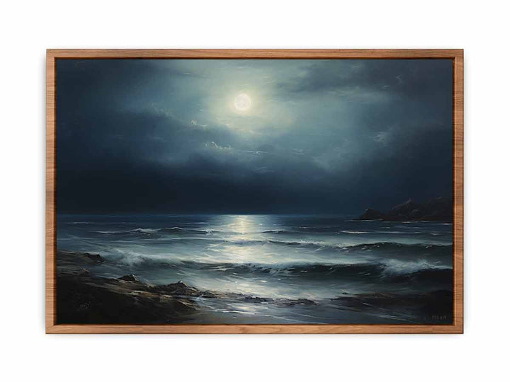 Moonlight Oil Painting Art  Painting