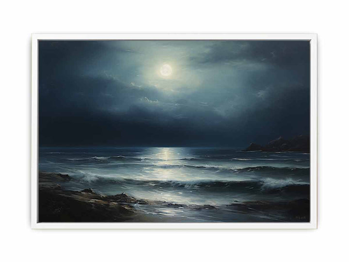 Moonlight Oil Painting Art  Painting