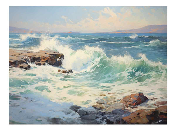 Sea Oil Painting