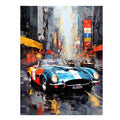 New York Street Car Painting