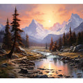 Sunrise In The Sierra