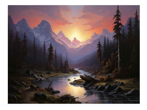 Sierra Sunrise Painting