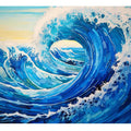 Ocean Waves Painting