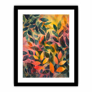 Bush Leaves  Art Print