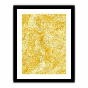 Yellow Fur  Art Print