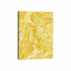 Yellow Fur Canvas Print