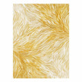 Elegant gold feather pattern canvas art for calm luxury bedroom or hallway decor.
