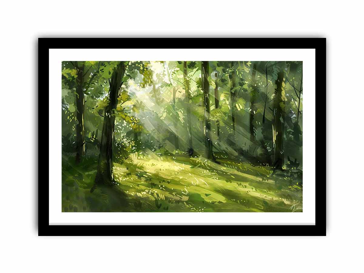 Dappled Light  Art Print
