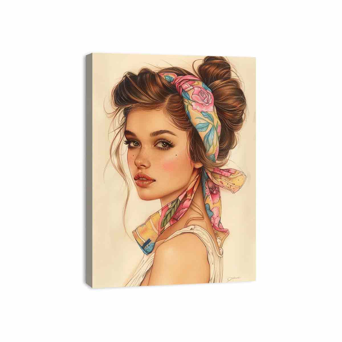 Preppy  Canvas Print