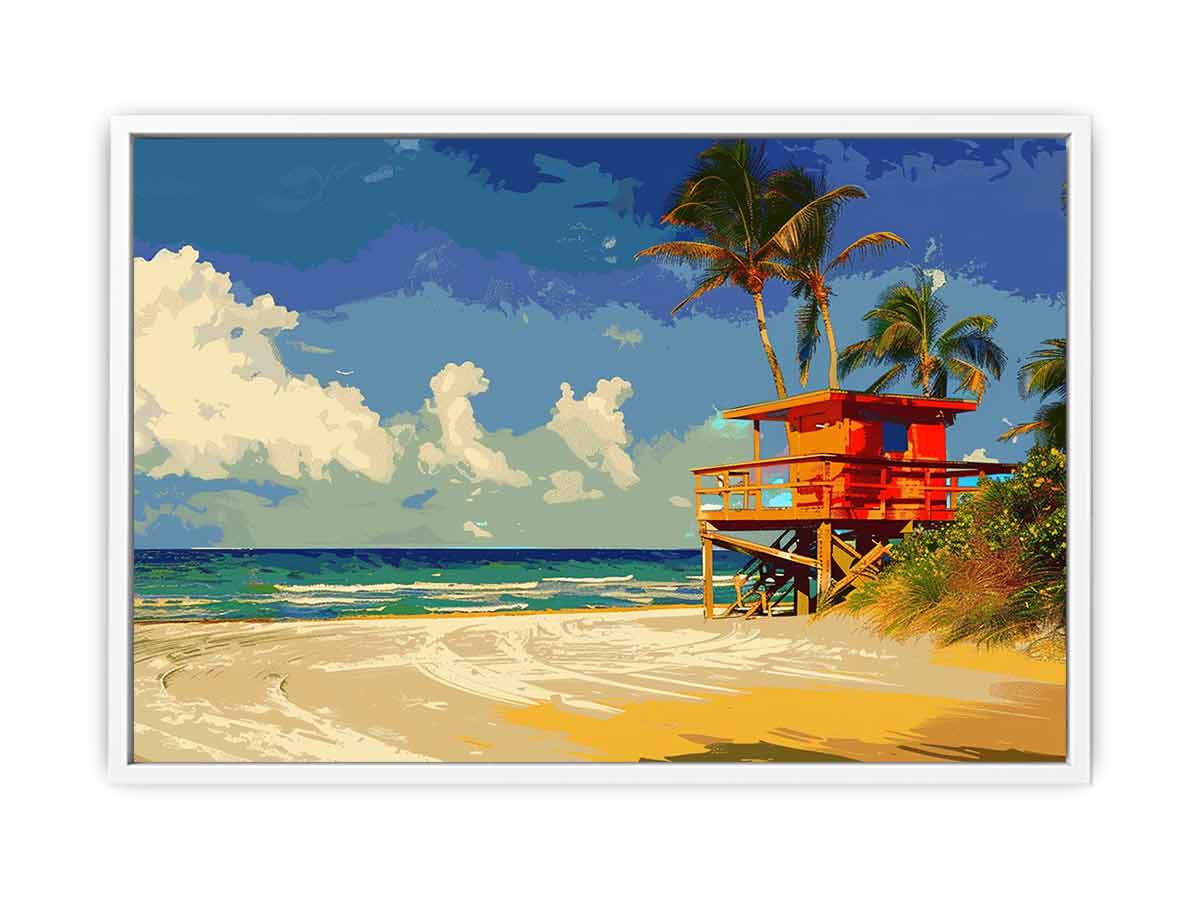 Beach Framed Print