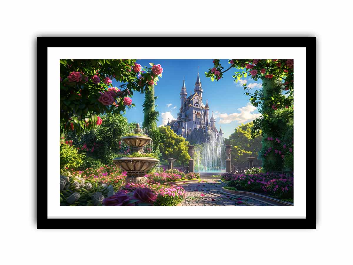 Fairytale Castle   Art Print