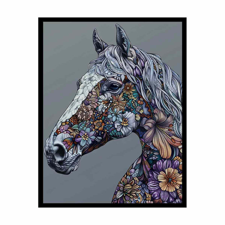 Colorfull Horse   Painting