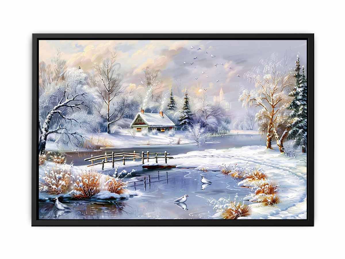 Winter Landscape  Painting