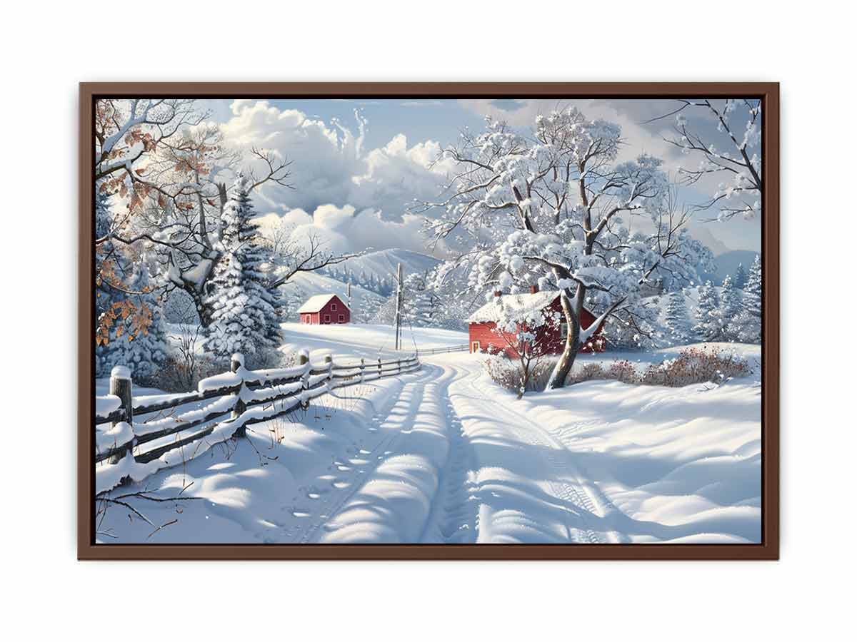 Winter Landscape   Poster
