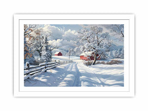 Winter Landscape  Streched canvas