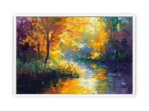 Lake Side  Framed Print