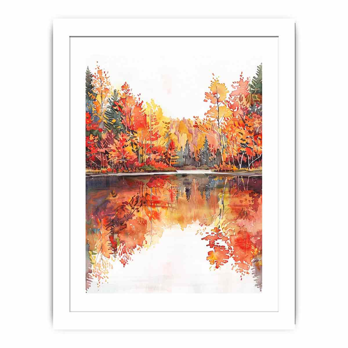 Lake Side  Streched canvas