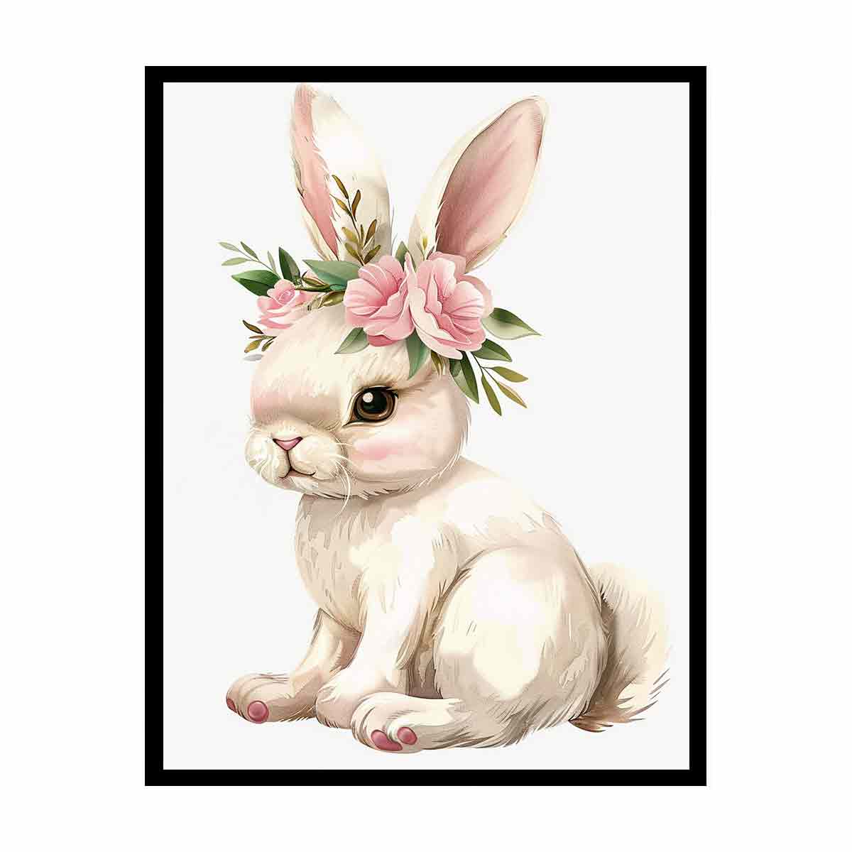 Cute Bunny   Painting