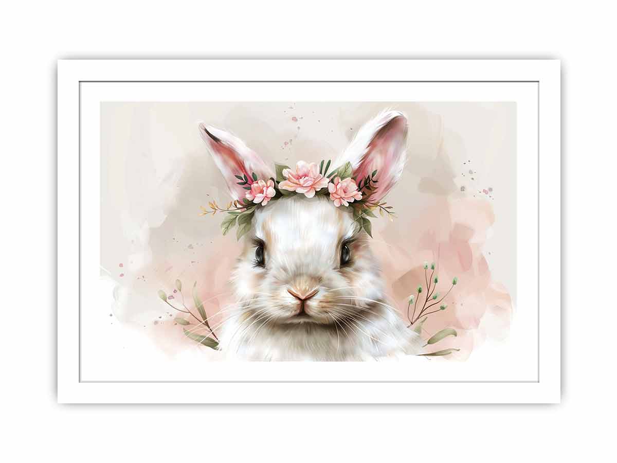 Cute Bunny  Streched canvas