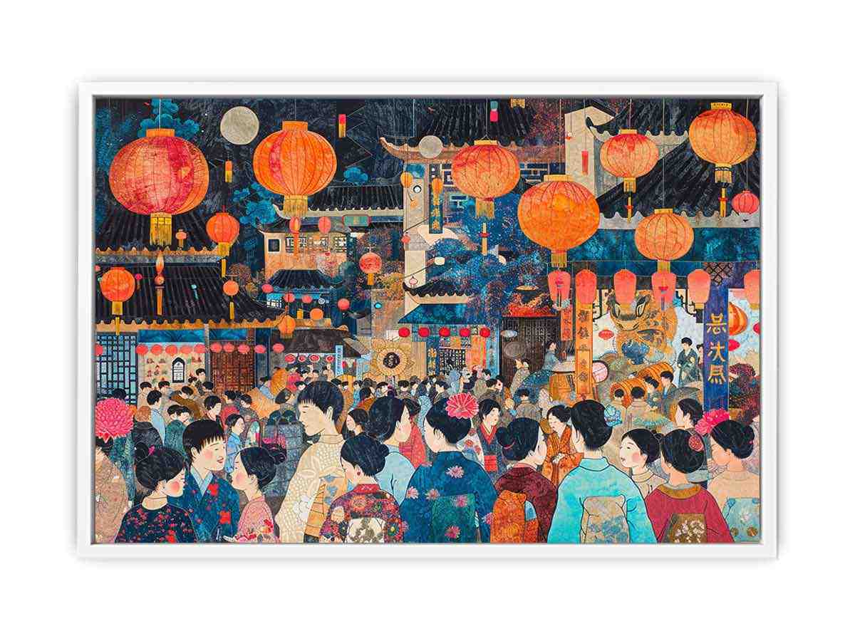 Market  Framed Print