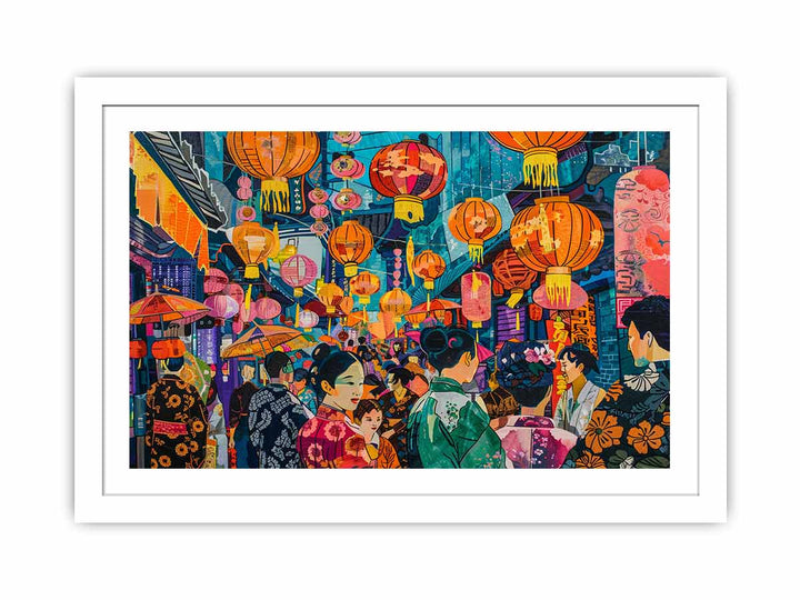 Market  Streched canvas