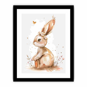 Baby Rabbit   Art Print