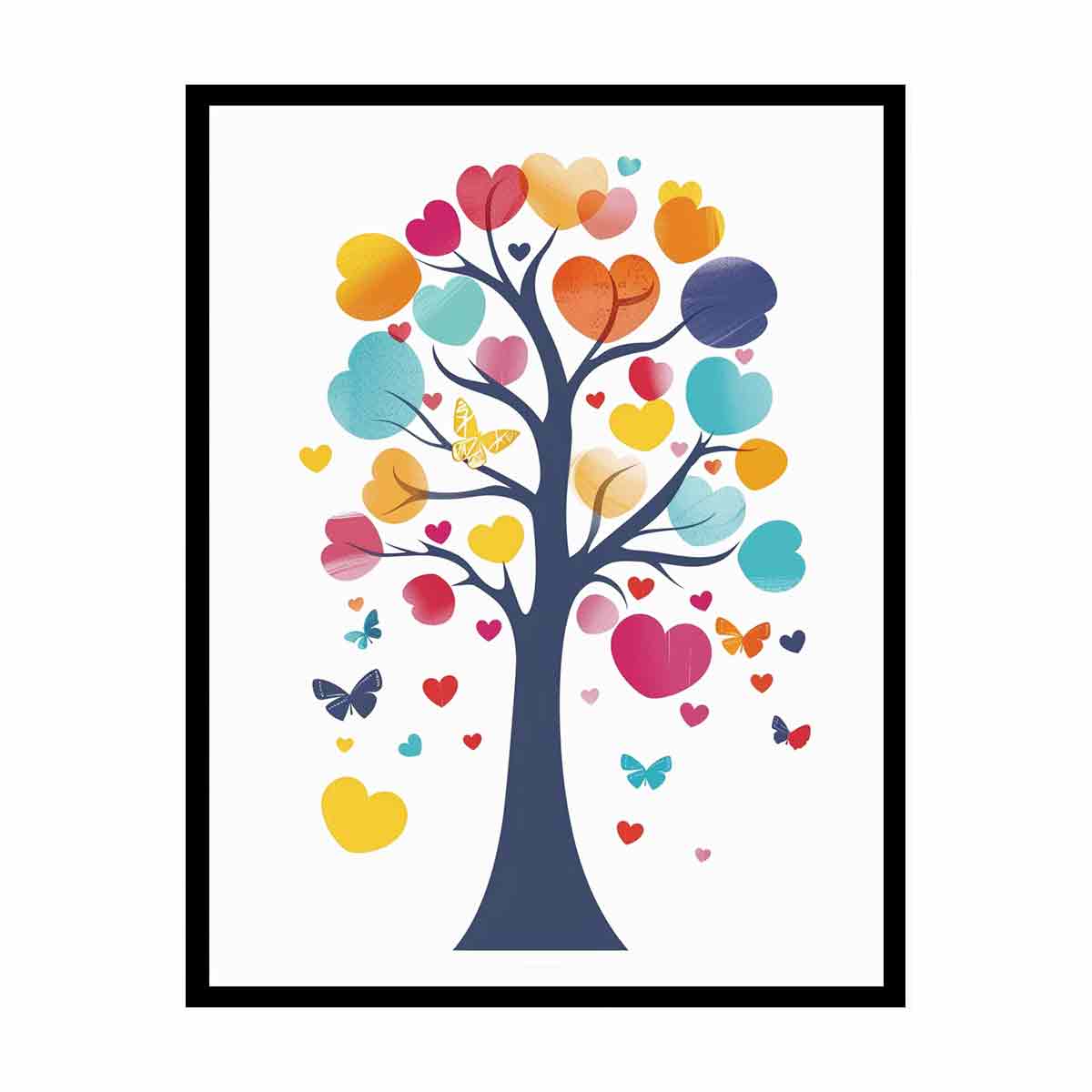 Colorfull Tree   Painting