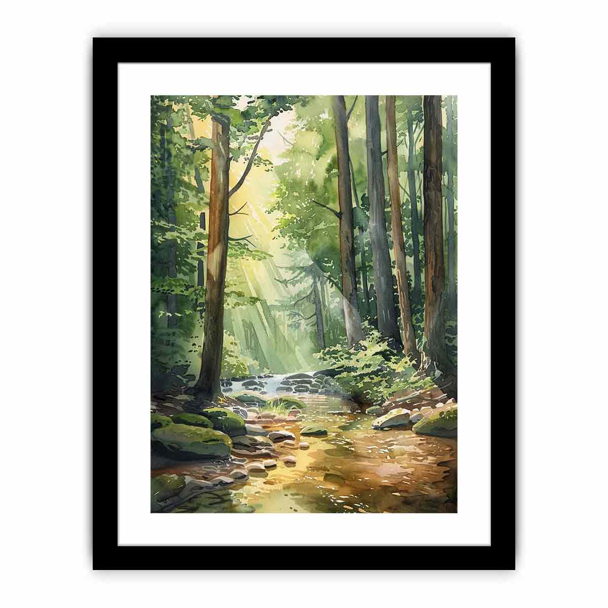 Forest Path   Art Print