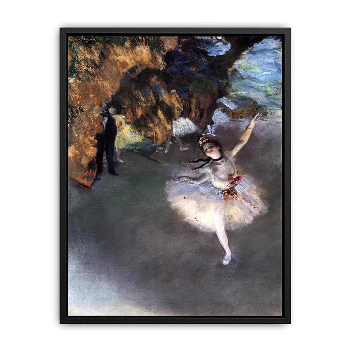 The Dancer on Stage by Edgar Degas  Painting
