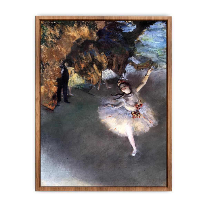 The Dancer on Stage by Edgar Degas  Poster