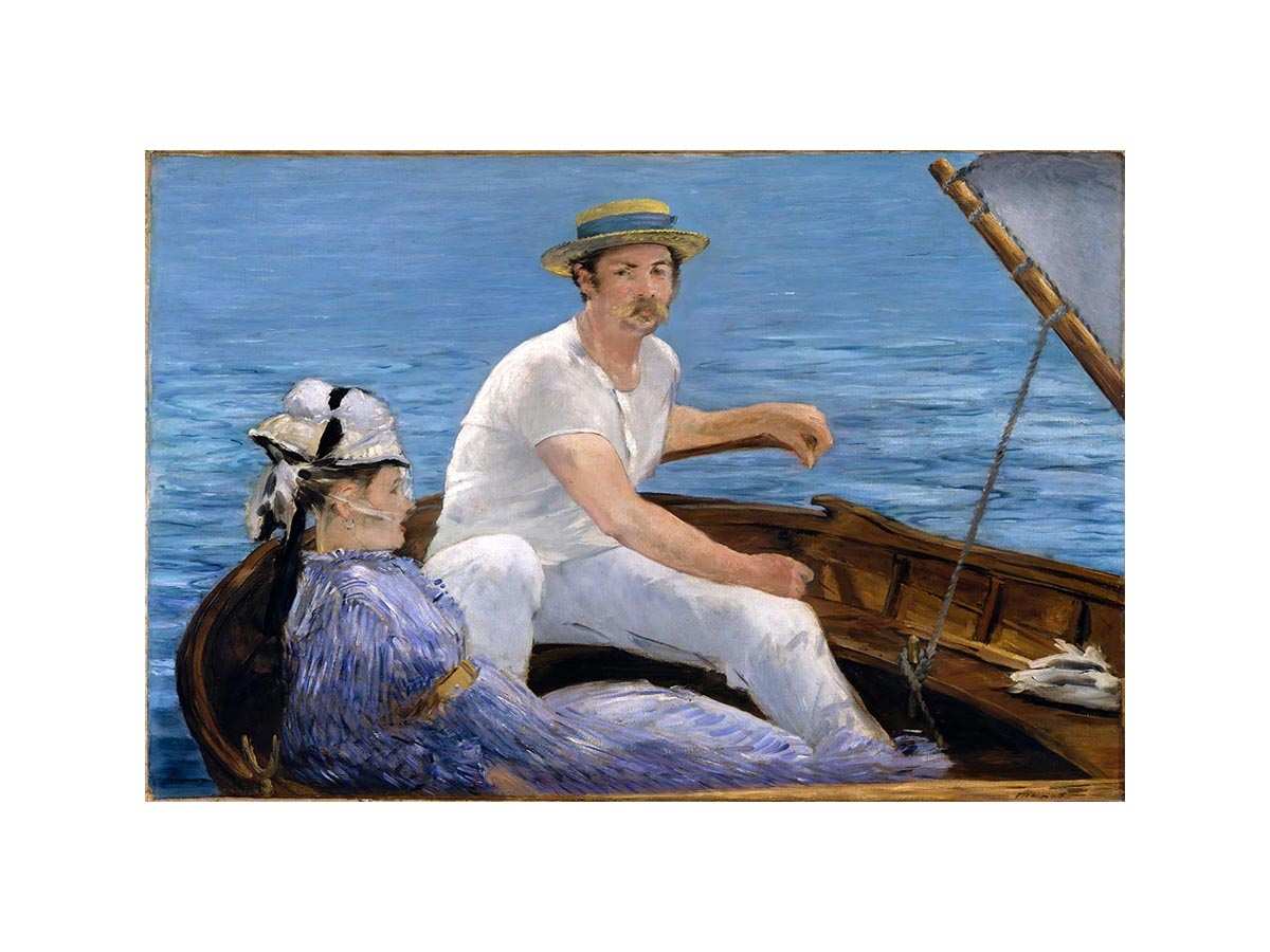 Boating by Edouard Manet