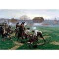 The Battle of Lexington, 19th April 1775 by WILLIAM BARNES WOLLEN