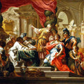 Alexander the Great in the Temple of Jerusalem by Sebastiano Conca