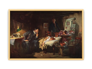 The Doctor Streched canvas