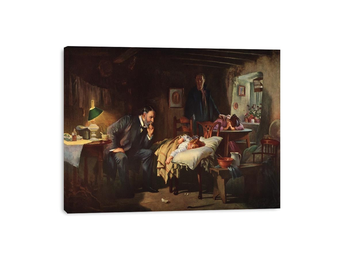 The Doctor  Paintring by Samuel Luke Fildes Painting