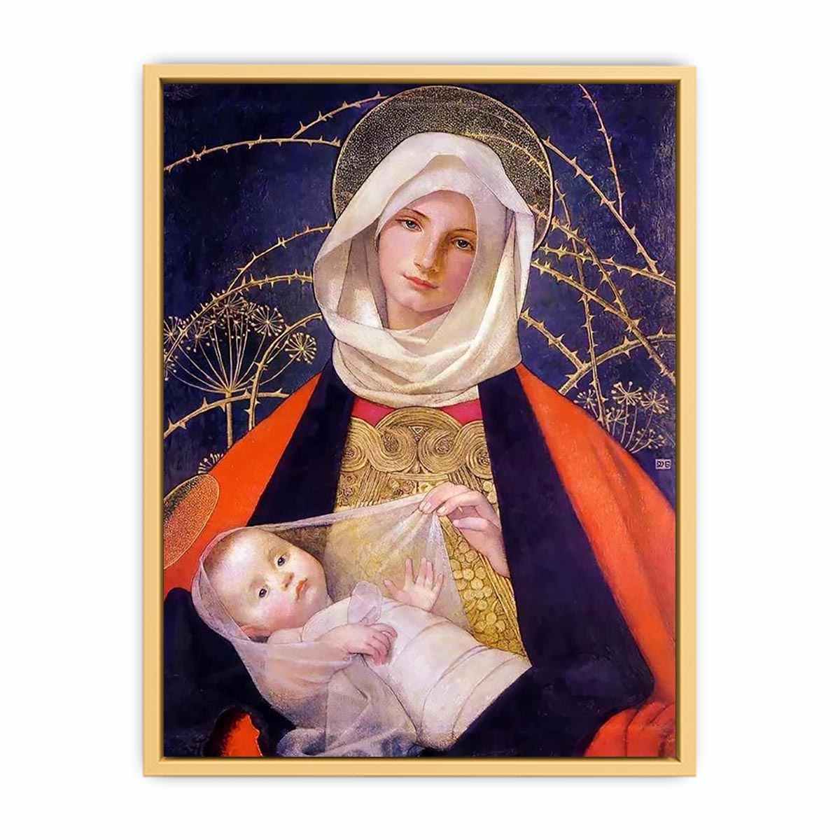 Madonna and Child Streched canvas