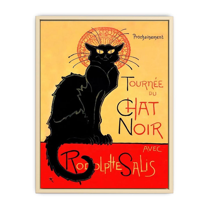Le Chat Noir By Steinlen  Art Print