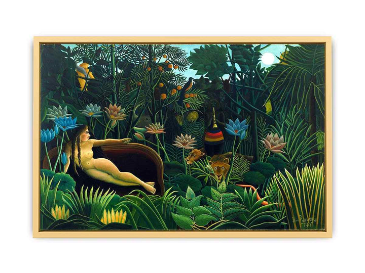 The Dream by Henri Rousseau Streched canvas