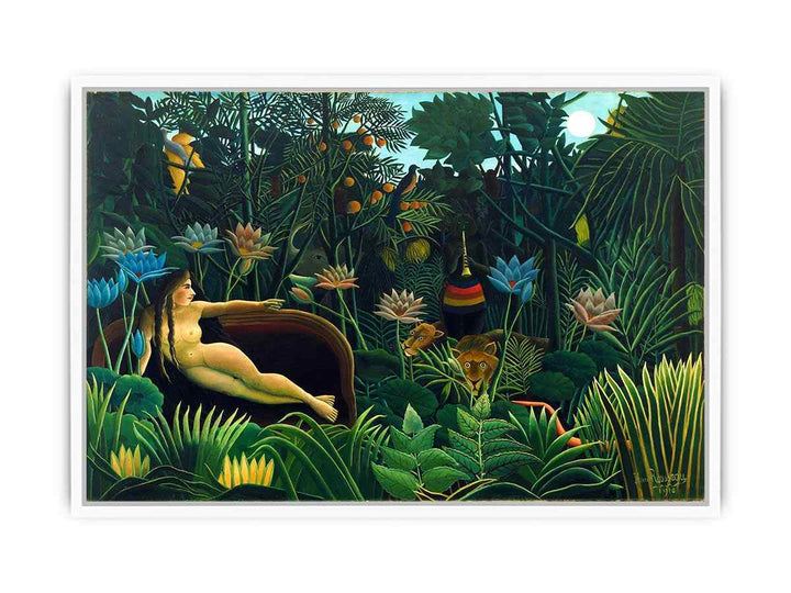 The Dream by Henri Rousseau Framed Print